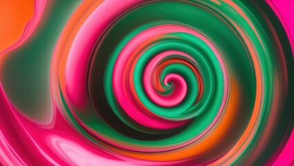 Vibrant abstract swirl design with dynamic colors creating a mesmerizing visual effect, suitable for modern art or decorative backgrounds