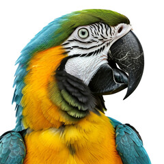 Fototapeta premium blue and yellow macaw