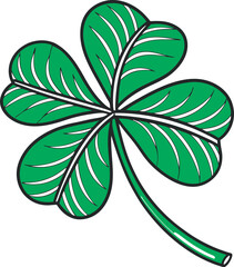 Shamrock clip art eps vector file 
