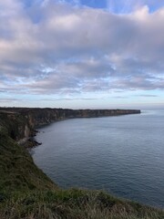 Sunrise over the ocean