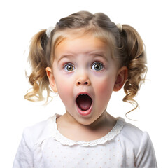 portrait of a little girl