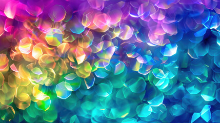 holographic rainbow foil iridescent texture background