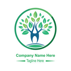 Obraz premium Dental Tree Logo