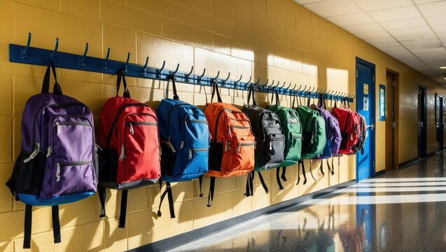 Backpack Visual Hanging Backpacks Hanging Images – Browse 22,025 Stock Photos, Vectors, and ...