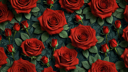 red and yellow roses