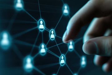 social network concept