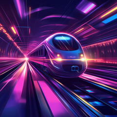 Light speed motion blur