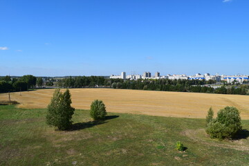 Malinovka microdistrict in Minsk, Belarus