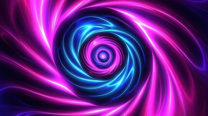 Fototapeta premium Abstract Neon Vortex