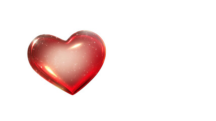 a greeting cards or social media posts celebrating love and affection during the Valentine's Day season isolated on a transparent background