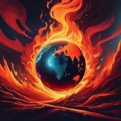earth in fire