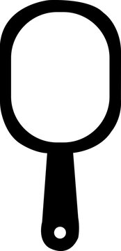 recommend clip art: Shiny mirror vector icon design isolated on white, face, oval
