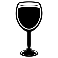 Glass of Wine High Quality Illustrations and Images for Elegant Designs