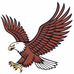 eagle in flight