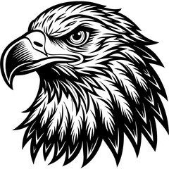 eagle head vector