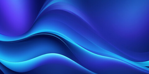 Fototapeta premium Blue Wave Abstract Background
