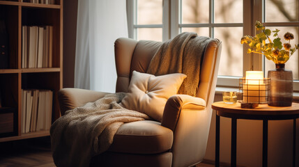 Fototapeta premium living room with a sofa