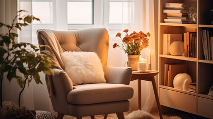 Fototapeta premium living room with a sofa