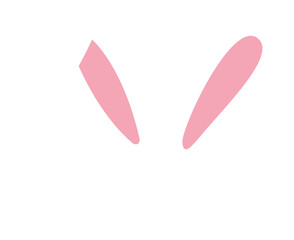 Cute rabbit ears headband flat vector.
Isolated Bunny ears costume icon.
Easter Cosplay Party Hair Styling Costume Dress Up for Kids Girls Women.
Transparent background.