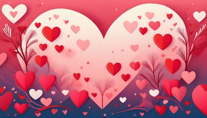 Valentine’s Day-themed wallpaper featuring heart-shaped patterns, soft gradients, and romantic symbols like cupid arrows or intertwined hearts.
