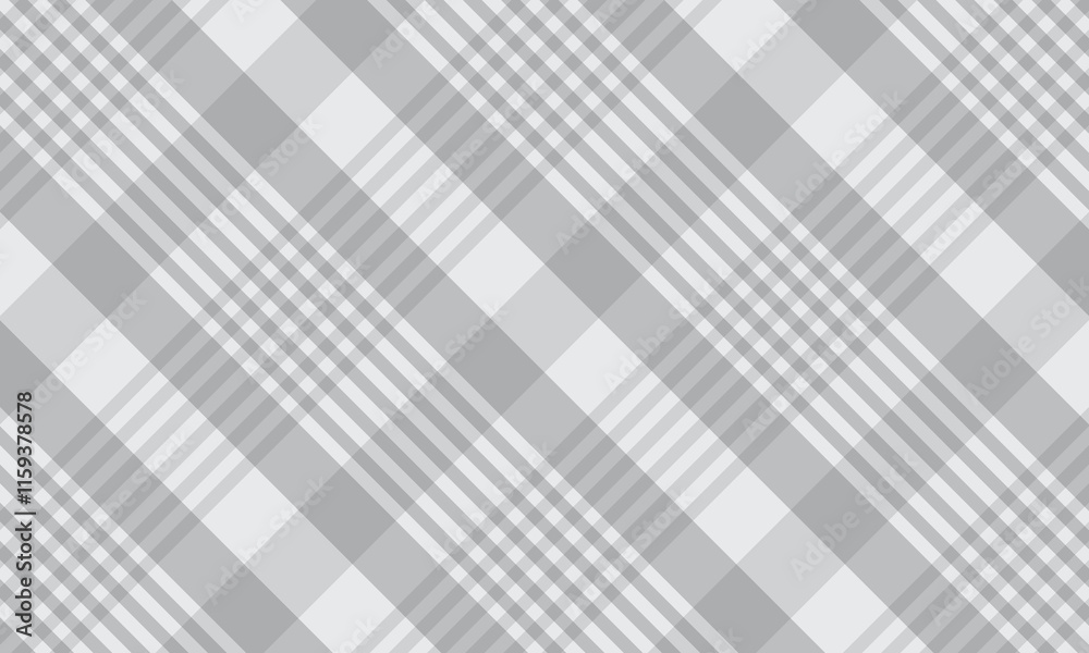 Aufkleber abstract simple decorative grey thin and thick line plaid pattern on grey background.