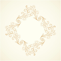 Old cute romantic book ribbon bow swirly tag swoosh element isolated on white paper card backdrop. Freehand black ink pen outline drawn curly corner sketchy in artistic rustic curlicue scrawl style