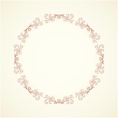 Old cute romantic book ribbon bow swirly tag swoosh element isolated on white paper card backdrop. Freehand black ink pen outline drawn curly corner sketchy in artistic rustic curlicue scrawl style