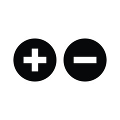 plus and minus