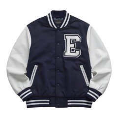Varsity jacket mock up with professional details and high resolution, making it a great choice for your creative design, branding and presentation need