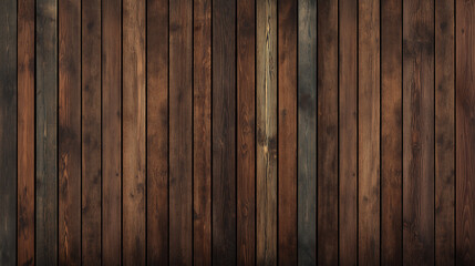 Dark Brown Wooden Planks Texture 