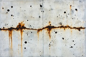 Rusty surface showcases intricate textures and patterns, evoking