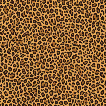Leopard trendy pattern background. Fashionable wild animal cheetah skin natural texture fabric for fashion print design, banner, cover, wallpaper. leopard vector seamless repeating stylish design.