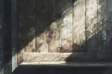 an empty rustic wooden dark grey color texture wall, highlighting the aged wood texture