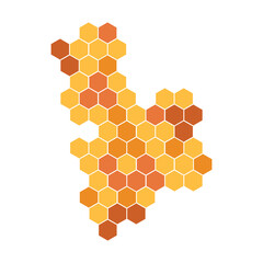Honeycomb icon and symbol