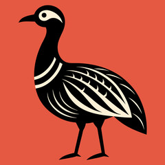 illustration of a beautiful bird