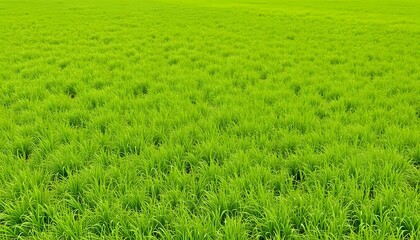 Fototapeta premium green grassland landscape isolated on white or transparent