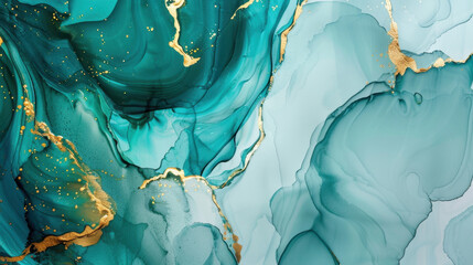 Obraz premium abstract blue watercolor background