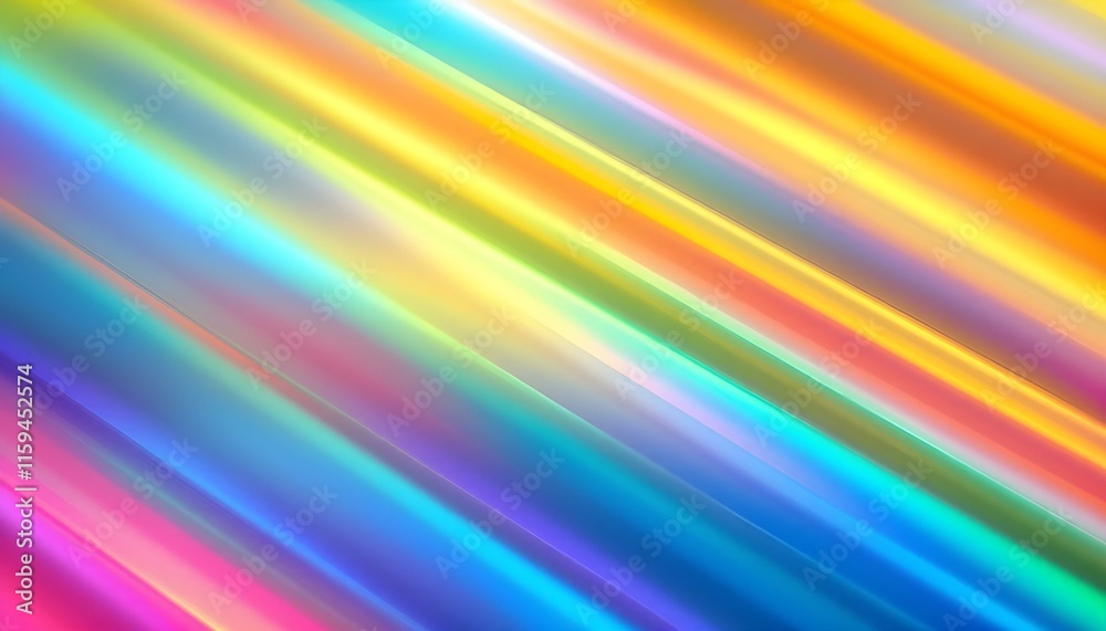 Poster Colorful orange, pink and purple gradient abstract background with 3d look shadow simple pattern. Fluid colors abstract background. Rainbow colorful background. Gradient blob abstract background 