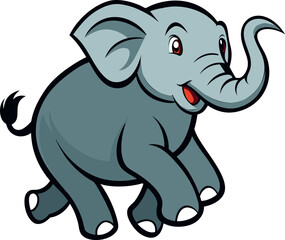 elephant cartoon illustration