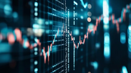 Professional Market Data Visualization with Natural Light