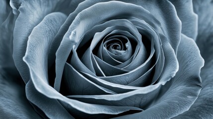 Obraz premium Close-up of a Blue Rose