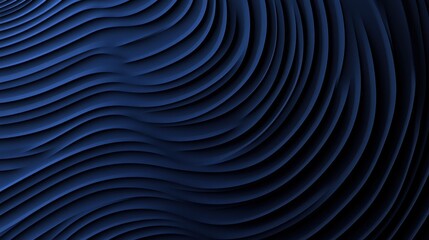 Abstract Dark Blue Wave Pattern