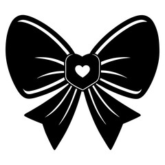 valentine bow SVG,butterfly, insect, vector, nature, illustration, 