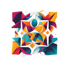 A Amazing logo view isolated on a transparent background