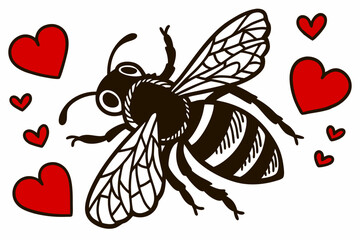 Discover the adorable 'Valentine Muffin Much Love' vector line art, a perfect design for Valentine's Day projects.