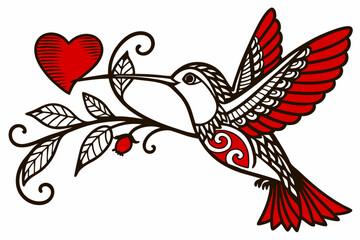 Discover the adorable 'Valentine Muffin Much Love' vector line art, a perfect design for Valentine's Day projects.