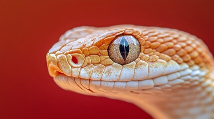 Fototapeta premium Close Up Of A Snakes Head And Eye