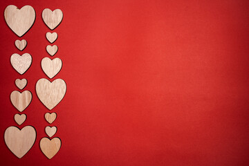 Fototapeta premium Valentines Day festive Background
