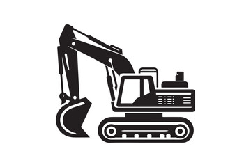 Creative excavator illustration 8.eps