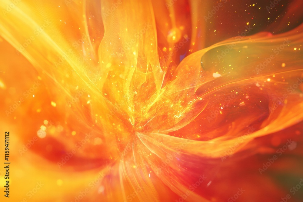 Leinwandbilder vibrant explosion of colors in abstract art with ample copy space for creative design. generative ai